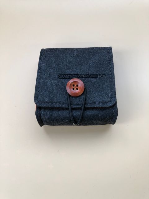 GBASP Storage Case Soft Case Dark Gray Dark Gray Game Boy Advance SP