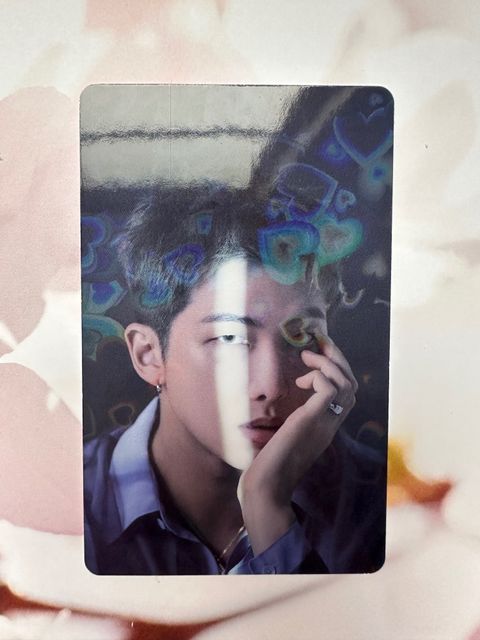 Hologram trading card BTS proof Namjoon